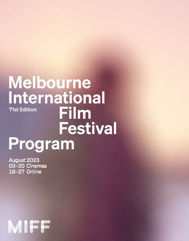 Cover of MIFF 2023 printed program guide